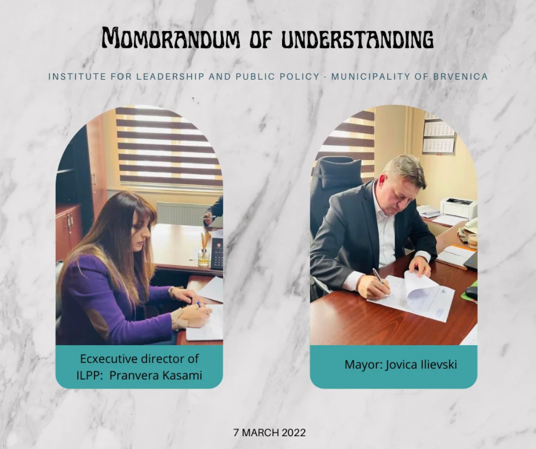 Memorandum of Understanding - Municipality of Brvenica